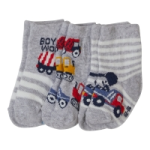 Baby-Jungen-Socken, 3er-Pack 1.39 €