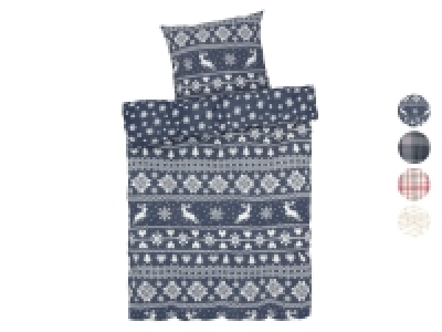 LIVARNO home Feinbiber Bettwäsche, 135 x 200 cm 17.99 €