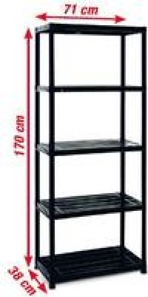 Kunststoff-Steckregal 18 Zoll (o. Abb.) 29.99&nbsp;&euro;