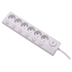 EASY HOME® 6-fach-Steckdosenleiste 12.99 €