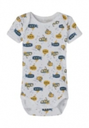 Karstadt Name It® name it® Bodys, 3er-Pack, Print, für Babys