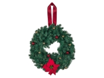 LIVARNO home LED-Weihnachtskranz, 15 LEDs 16.99 €