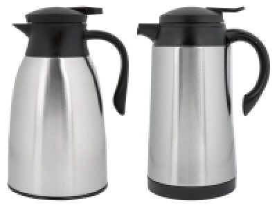 ERNESTO Isolierkanne, ca. 0,9 l, komfortable Einhandbedienung