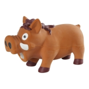 Latextier mit Grunzgeräuschen, ca. 15x8x8cm 13.99 €