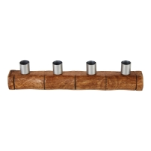 Kerzenhalter aus Mangoholz, ca. 29x5x6,5cm 13.99 €