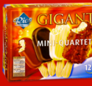 RIOS Gigant Mini-Quartett oder Gigant Mini-Fruits