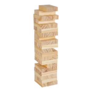 NKD  Noris Tip-Tower aus Holz, 54-teilig, ca. 7x7,5x54cm