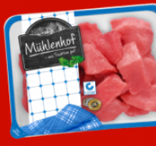 M&Uuml;HLENHOF Frisches Schweine-Gulasch