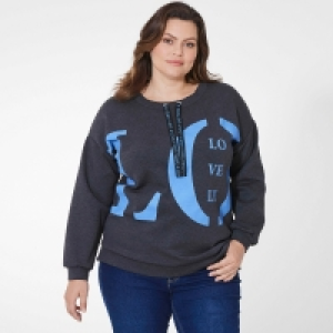 Damen-Sweatshirt mit Bindebändern, große Größen 10.00 €