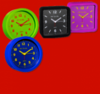 Quarzwecker mit Soft-touch-Silikon 5.99&nbsp;&euro;