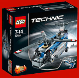 LEGO-Doppelrotor-Hubschrauber