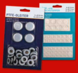Lärm- und Rutschstopper- o. Filzgleiter-Set