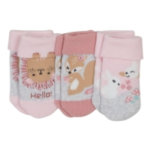 Baby-Mädchen-Frottierflausch-Söckchen, 3er-Pack 10.00 €