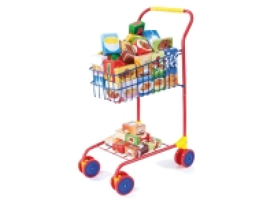 Bayer Design Einkaufswagen mit Inhalt