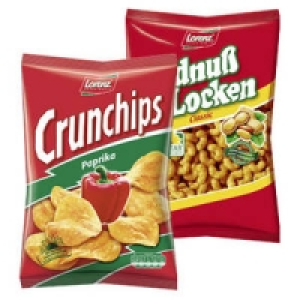 Crunchips oder Erdnuß Locken 1.29 €