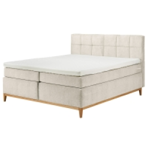 Boxspringbett - cream - H2 - 180x200 cm