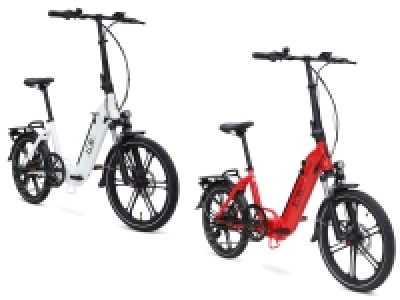 Llobe City Falt E-Bike 20 Zoll EasyStar Gala weiß 36V / 10Ah