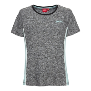 NKD  Slazenger Damen-Fitness-T-Shirt in Melange-Optik