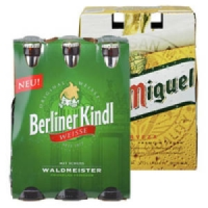 Berliner Kindl Mix Wei&szlig;e oder San Miguel 3.49&nbsp;&euro;