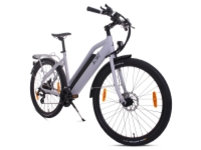 Lidl Llobe Llobe E-Bike Trekking City Voga Bianco, 27,5 Zoll