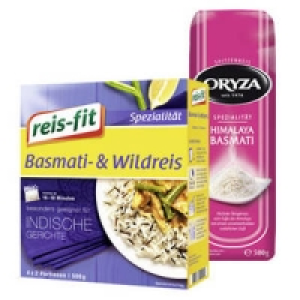 Oryza Reis-Spezialit&auml;ten oder reis-fit Spezialit&auml;ten im Kochbeutel 2.29&nbsp;&euro;