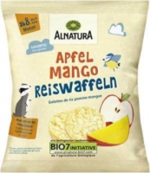 Apfel-Mango-Reiswaffeln 0.99 €
