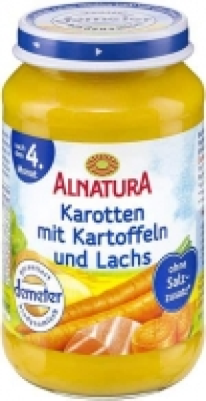Alnatura Alnatura Karotten mit Kartoffeln und Lachs
