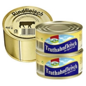Rind-, Schweinefleisch oder Truthahnfleisch 1.49 €