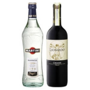 Martini Bianco oder Italien Leonardo Chianti DOCG