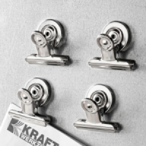Norma Kraft Werkzeuge Magnetische Clips 4tlg.