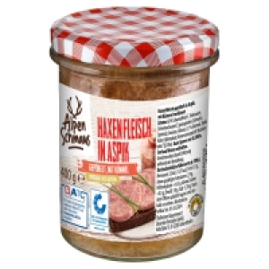 ALPENSCHMAUS Eisbein- oder Haxenfleisch in Aspik 400 g 2.99 €