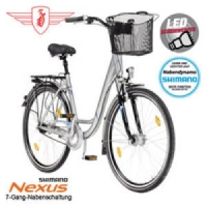 ZÜNDAPP Damen-Alu-Citybike Red 5.0 26er oder 28er 299.99 €