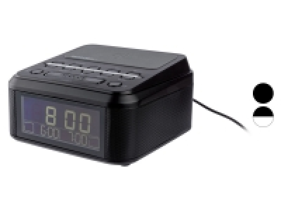 SILVERCREST Uhrenradio, mit Qi Ladung, DAB+, Bluetooth