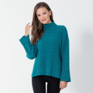 NKD  Damen-Pullover mit Struktur-Streifen