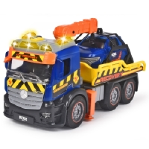 NKD  Dickie Mercedes Aschlepptruck mit Licht und Sound, ca. 25cm