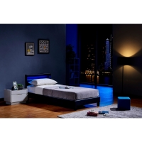 Netto  Home Deluxe LED Bett Astro inkl. Matratze versch. Größen und Farben