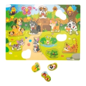 NKD  Happy People Holzpuzzle, ca. 40x30cm