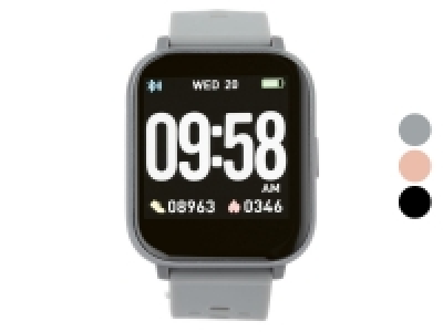 Lidl Silvercrest SILVERCREST Fitness-Smartwatch, mit Farbdisplay