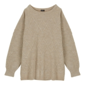 NKD  Damen-Pullover mit Rautenmuster