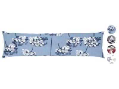 LIVARNO home Winter Jersey Seitenschläferkissenbezug, 40 x 145 cm