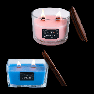 LIVING ART Holzdocht-Duftkerze 6.99 €
