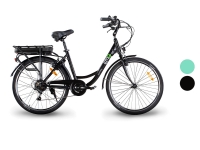 Lidl Electric Moving Green Electric Moving Green E-Bike City Jammy, 26 Zoll