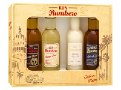 Lidl  Ron Rumbero Tasting-Set 4 x 0,04l