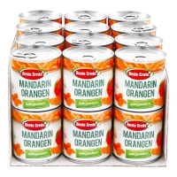Netto  Beste Ernte Mandarin-Orangen leicht gezuckert 175 g, 24er Pack