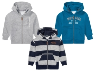 lupilu Kleinkinder Jungen Sweatjacke mit Kängurutasche 8.99 €
