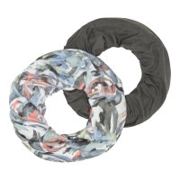 NKD  Damen-Loop-Schal mit schönem Muster, 2er-Pack