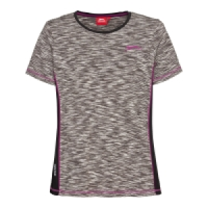 NKD  Slazenger Damen-Fitness-T-Shirt in Space-Dye-Optik