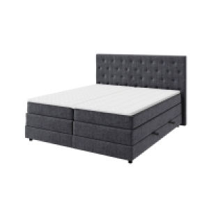 Boxspringbett - anthrazit - H3 - 180x200 cm 1,099.00 €