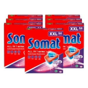 Somat Geschirrreiniger Tabs All in 1 54 Stück, 7er Pack 59.15 €