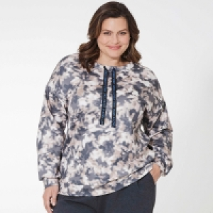 Damen-Sweatshirt mit Batik-Muster, große Größen 11.50 €